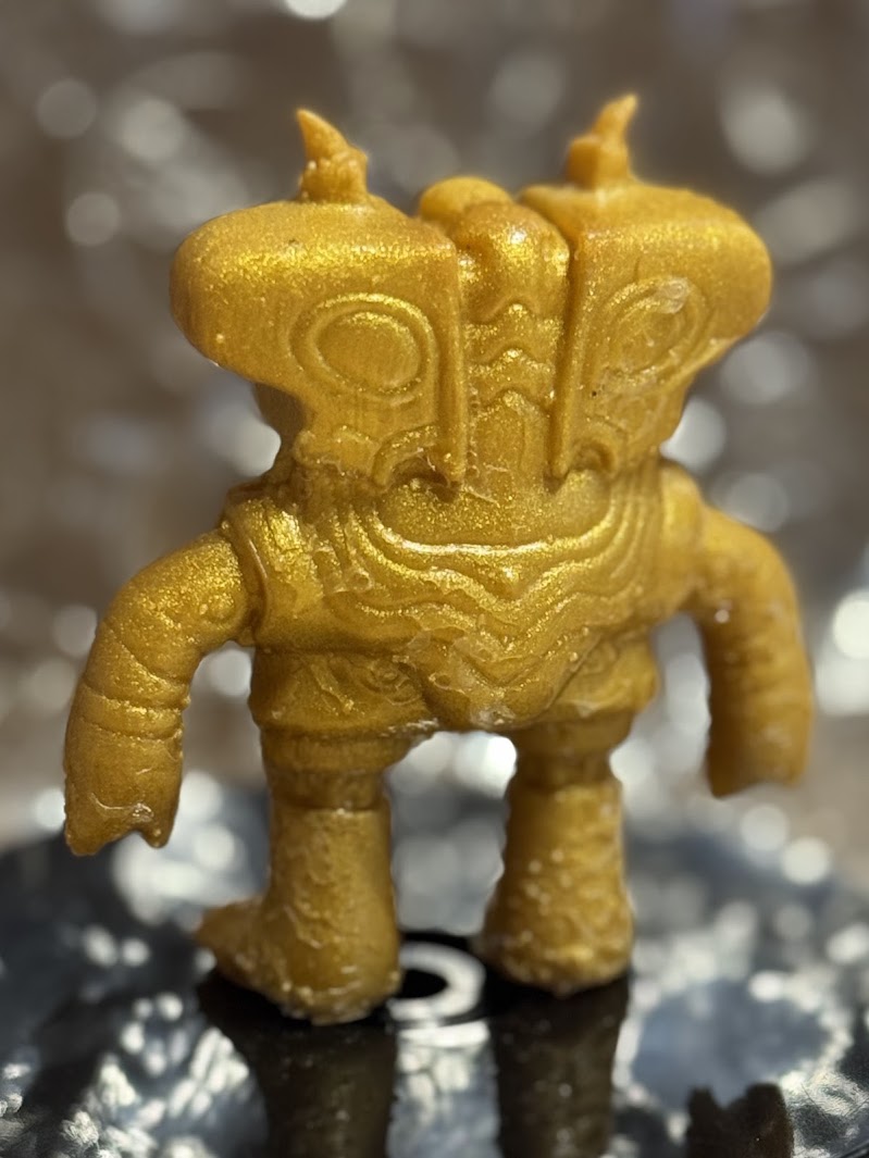 Toasticle EVC 2/10 - Hand-cast Resin Art Sculpture by Starstew