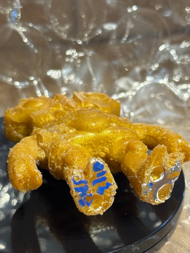 Toasticle EVC 2/10 - Hand-cast Resin Art Sculpture by Starstew