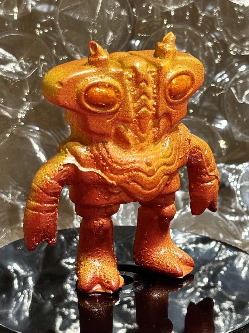 Toasticle EVRC 2/10 - Hand-cast and hand-painted Sculpture by Starstew