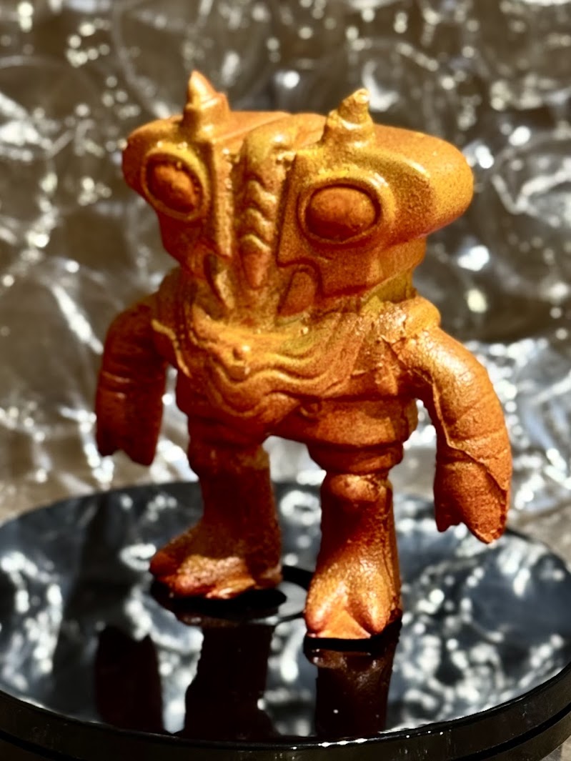 Toasticle EVRC 2/10 - Hand-cast and hand-painted Sculpture by Starstew