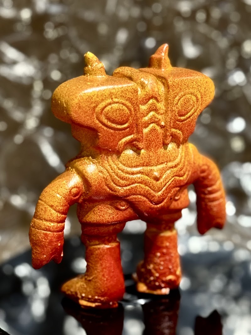 Toasticle EVRC 2/10 - Hand-cast and hand-painted Sculpture by Starstew