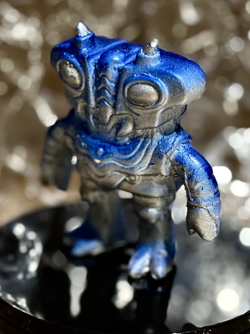 Toasticle EVRC 3/10 - Hand-cast and hand-painted Sculpture by Starstew