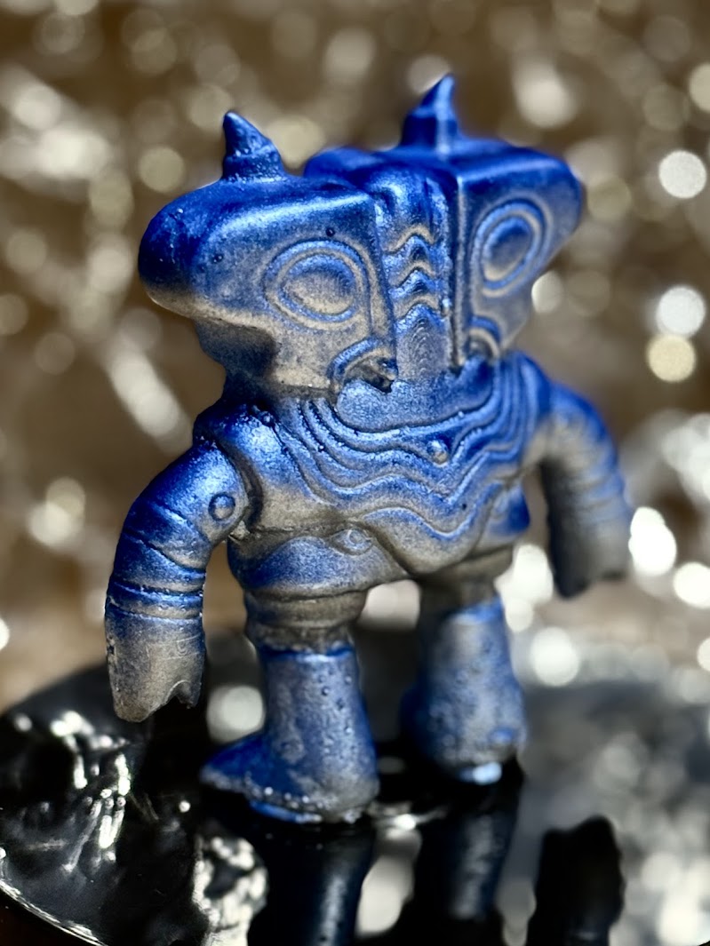 Toasticle EVRC 4/10 - Hand-cast and hand-painted Sculpture by Starstew