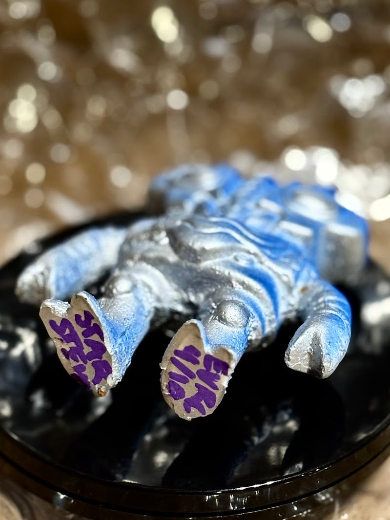 Toasticle EVRC 4/10 - Hand-cast and hand-painted Sculpture by Starstew