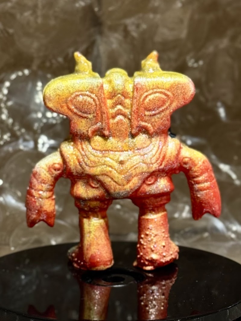 Toasticle EVRC 5/10 - Hand-cast and hand-painted Sculpture by Starstew