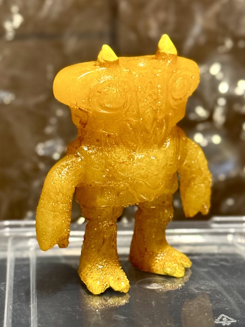 Toasticle EVC 7/10 - Hand-cast Resin Art Sculpture by Starstew