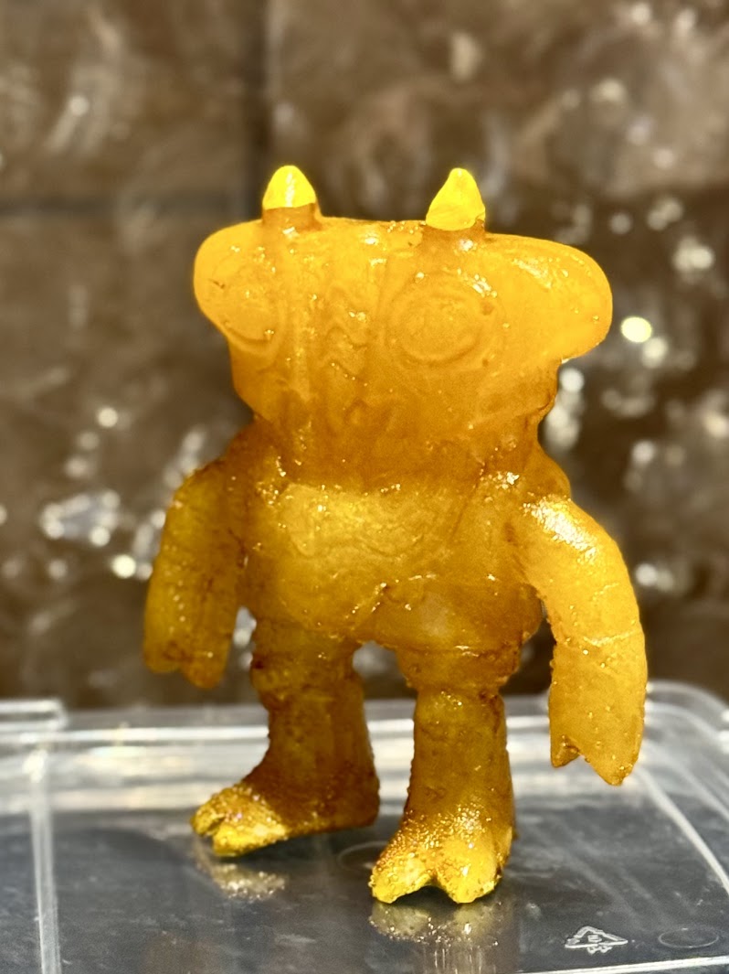 Toasticle EVC 7/10 - Hand-cast Resin Art Sculpture by Starstew