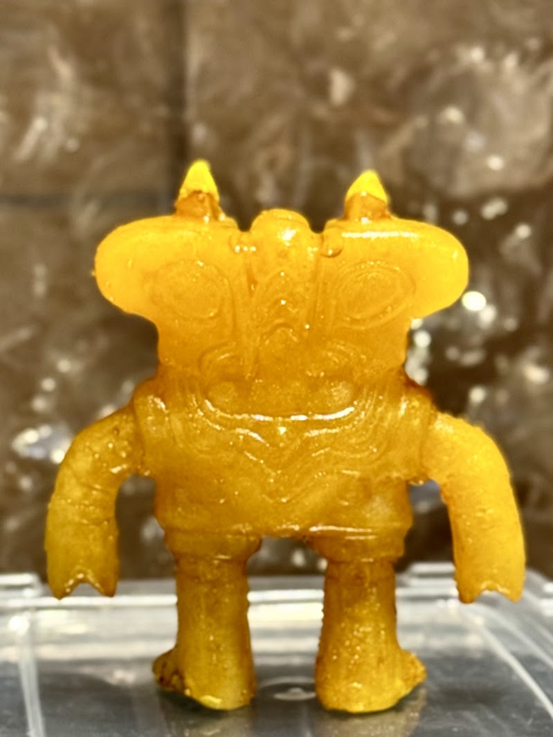 Toasticle EVC 7/10 - Hand-cast Resin Art Sculpture by Starstew