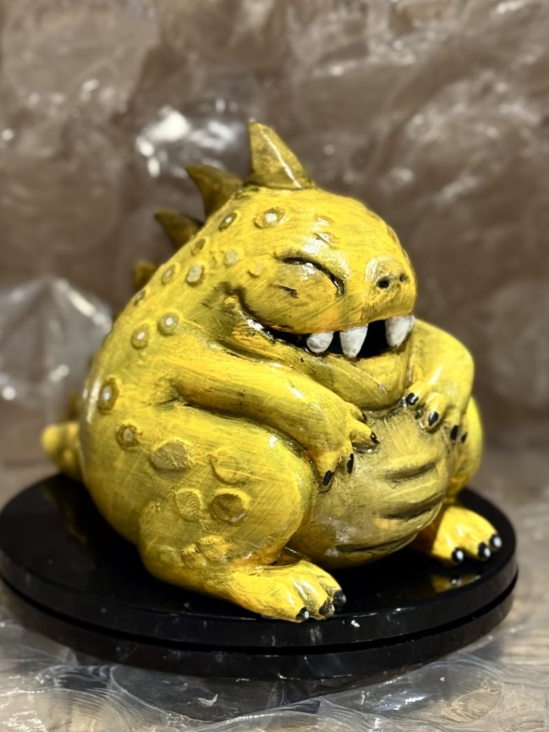 Happy Dragon EV 2/3 -- Hand-painted figurine by Starstew