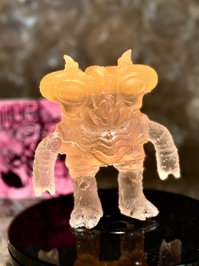 Toasticle EVC 9/10 - Hand-cast Resin Art Sculpture by Starstew