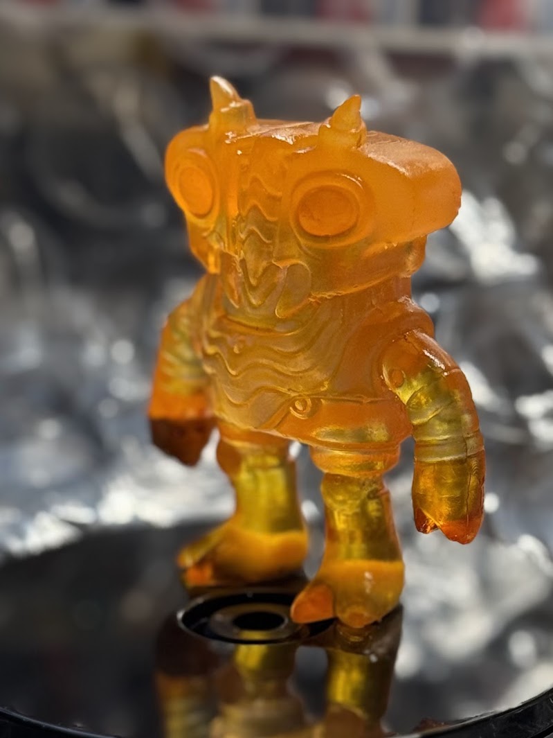 Toasticle EVD 3/10 - Hand-cast Resin Art Sculpture by Starstew