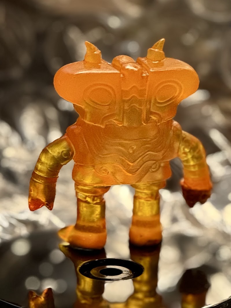 Toasticle EVD 3/10 - Hand-cast Resin Art Sculpture by Starstew