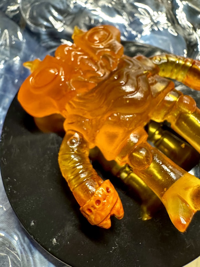 Toasticle EVD 3/10 - Hand-cast Resin Art Sculpture by Starstew